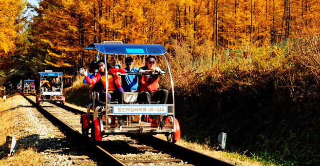 Jeongseon Rail Bike