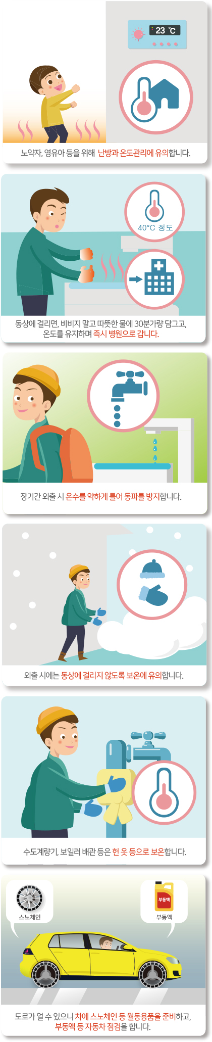 한파행동요령에 관한 이미지입니다