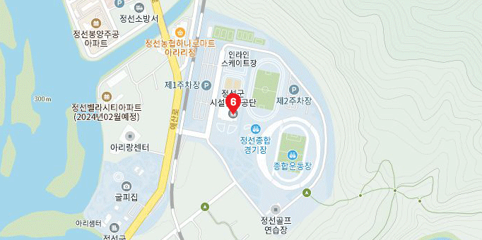 대피시설 지도 이미지