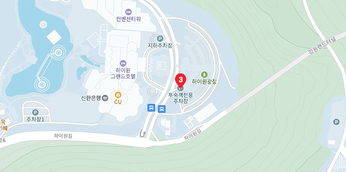 대피시설 지도 이미지