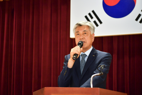 2018 자원봉사 릴레이 정선군 출발식